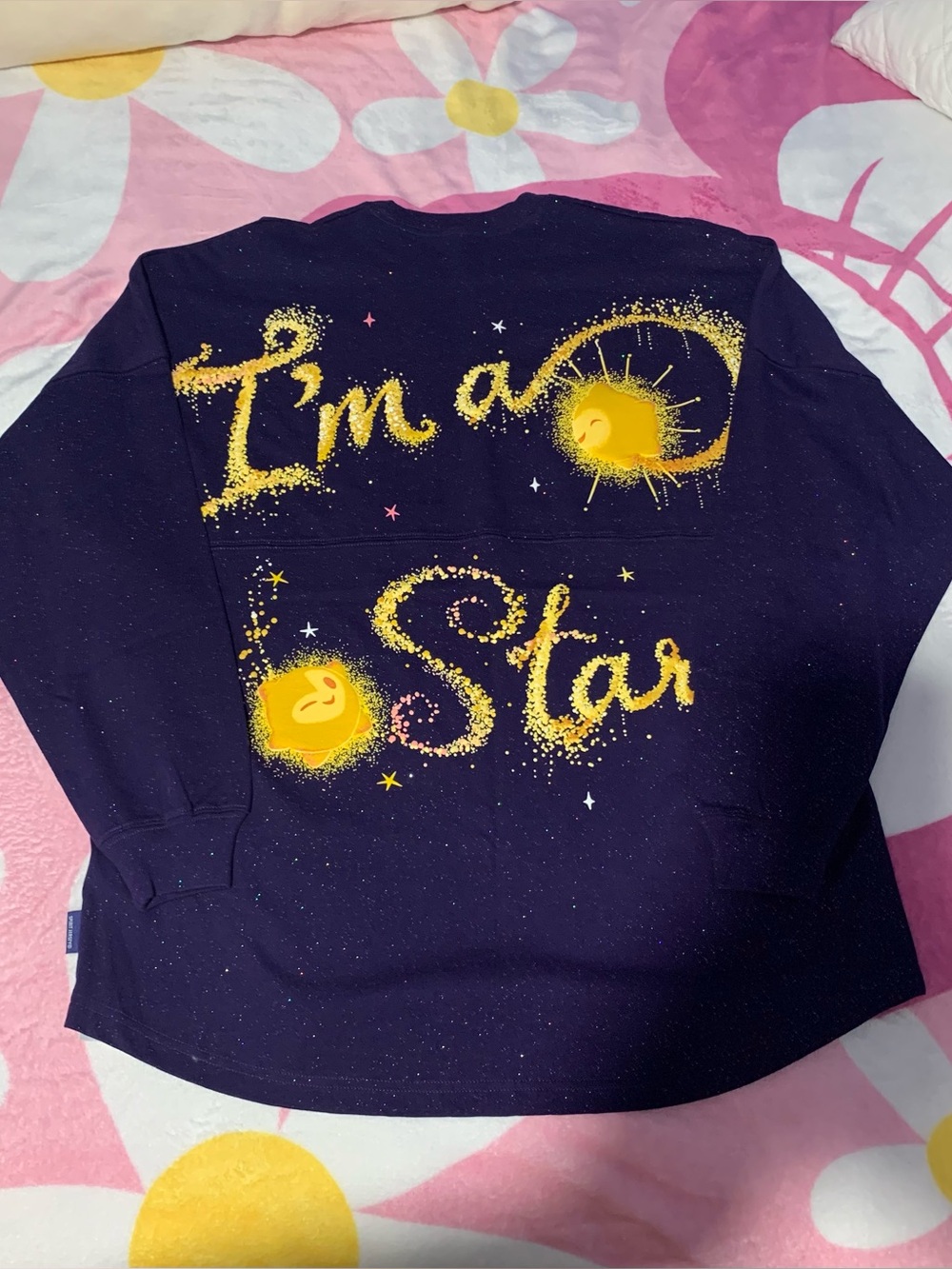 Disney Wish I’m a star spirit jersey size L NWT adult women